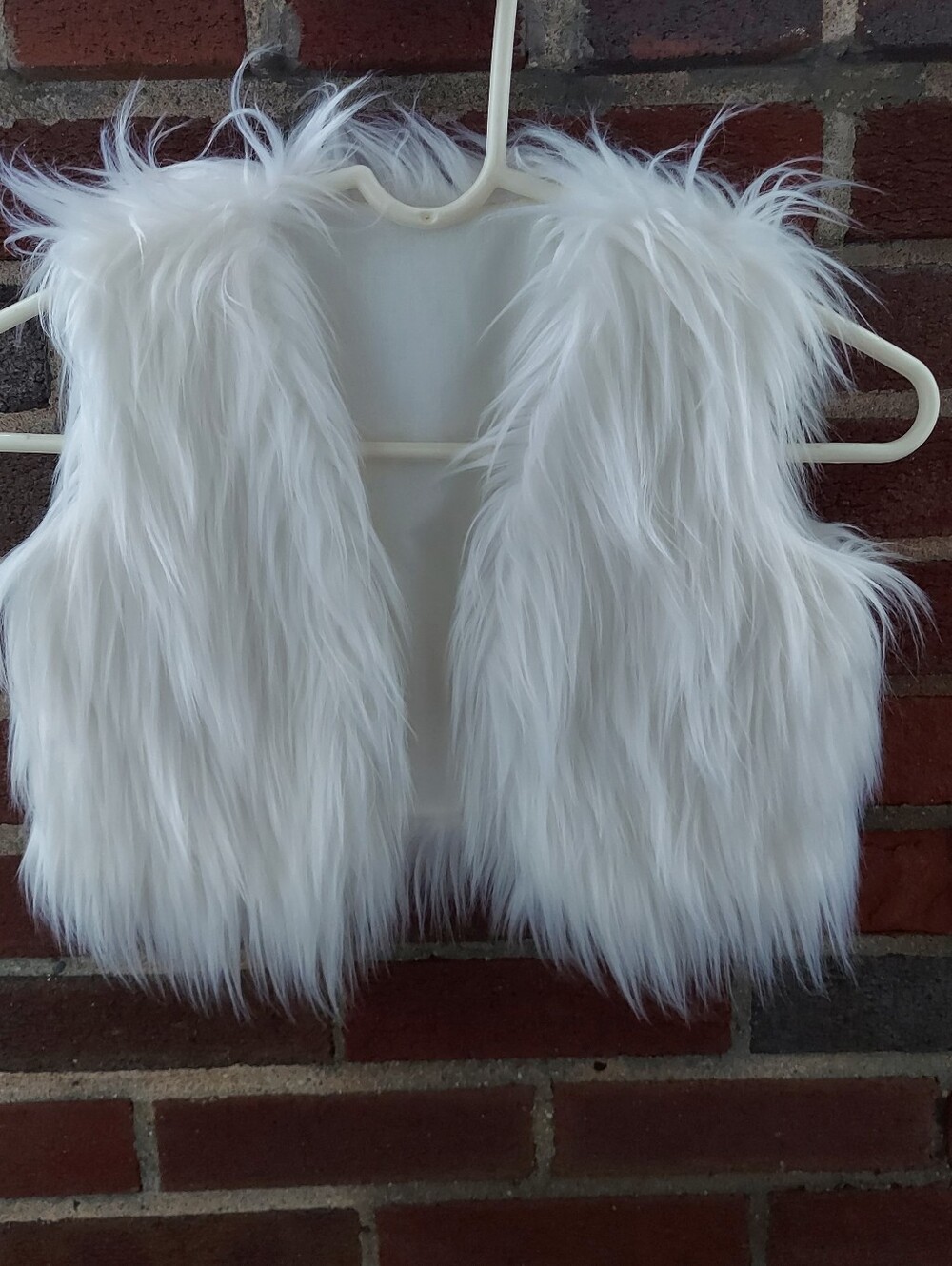 🔴3/$15 Girl's Faux Fur Costume Vest 5T